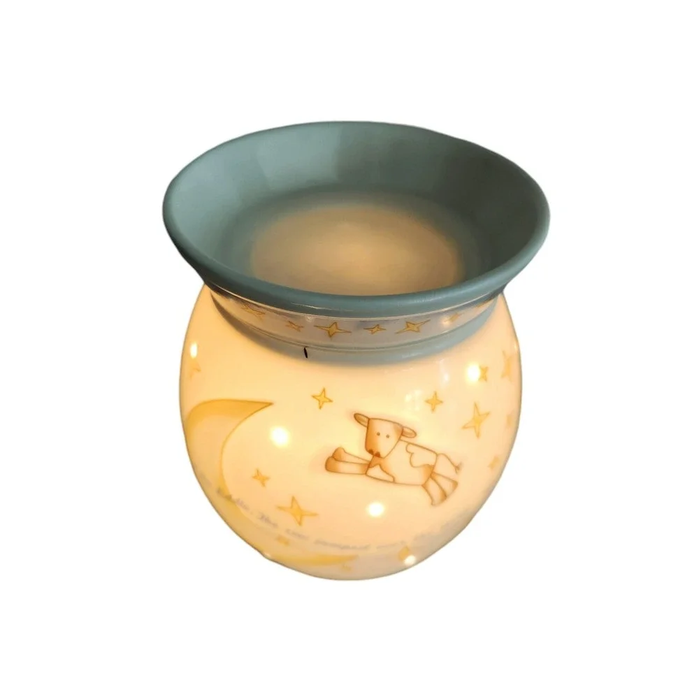 Scentsy Over The Moon Baby Nursery Rhyme Wax Warmer Aromatherapy Open Box w/Bulb